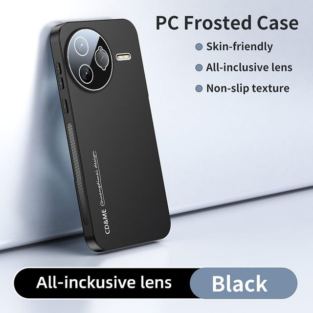 Schutzhülle für Xiaomi POCO F7 Ultra und POCO F7 Pro mit matter AG-Beschichtung und Objektivschutz in Weiß - Bild 1