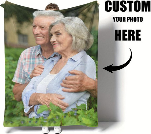 Personalisierte Flanelldecke von SRH mit Cartoon-Motiv und HD-Digitaldruck, weiches Polyester in Multicolour
