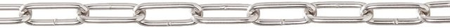 Conacord Schweißkette Form A aus Stahl in Silber, Durchmesser: 2,5 mm, Breite: 14 mm - Bild 1