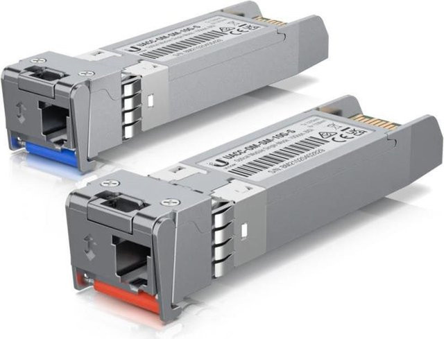 Ubiquiti U Fiber SFP Mini-GBIC Transceiver-Modul 10GbE 10GBASE-BiDi LC Single-Modus 1270 nm / 1330 nm 2er Pack (UACC-OM-SM-10G-S-2) - Bild 1
