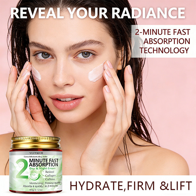 YUITIKUE Gesichtscreme mit Retinol, Kollagen & Koffein, Unisex - Bild 1