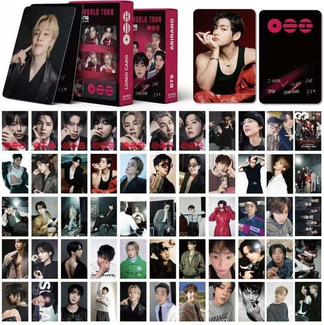 BTS Lomo-Kartenalbum Merchandise Flashcard, 55-teiliges Set - Bild 1