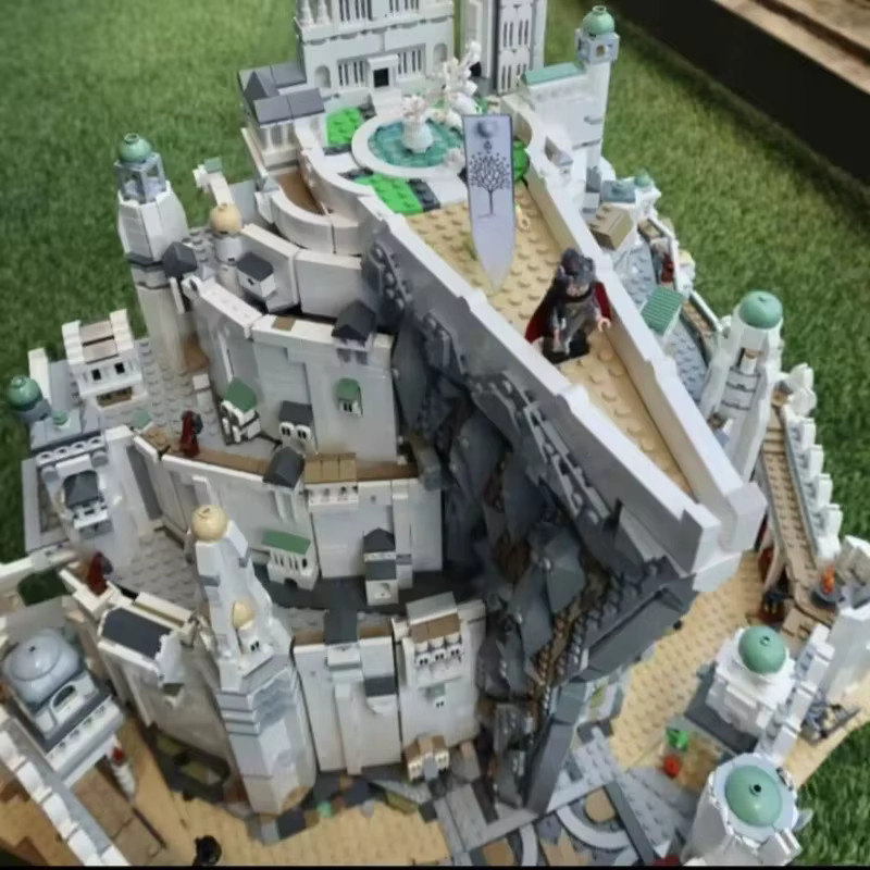 Potdemiel Tirith-Bausteine-Set, Weiß, Fantasy, 8278 Teile - Bild 5