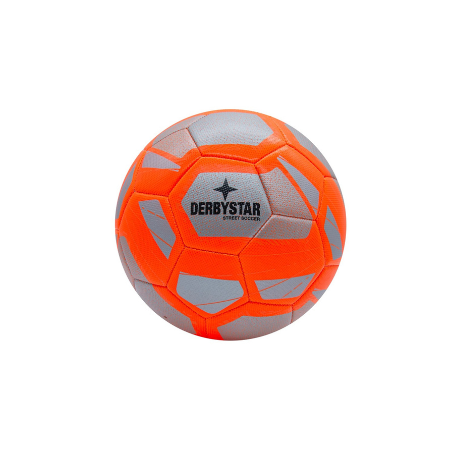 Derbystar Fußball Heimspiel Street Soccer, Größe 5, Silber-Orange - Bild 2