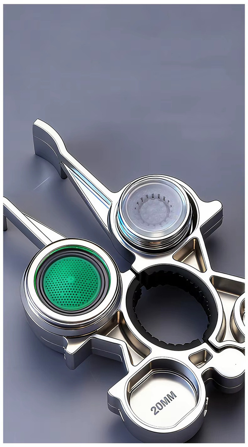 NIUXIANG 12-in-1 Multitool Wasserhahnschlüssel aus Edelstahl in Silber - Bild 3