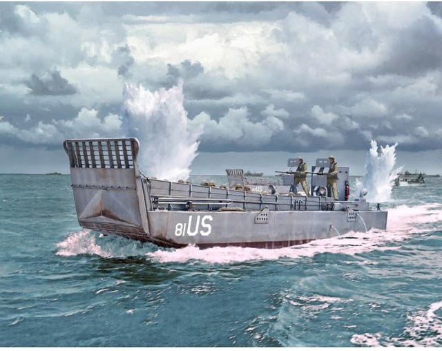 Italeri LCM 3 (Landing craft mechanized), Fahrzeuge, Grau - Bild 1