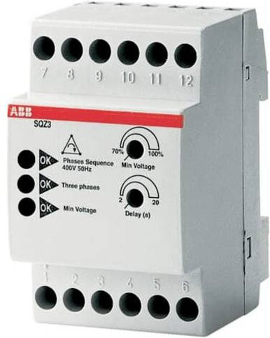 ABB SQZ3 2CSM111310R1331 Überwachungsrelais in Weiß - Bild 1