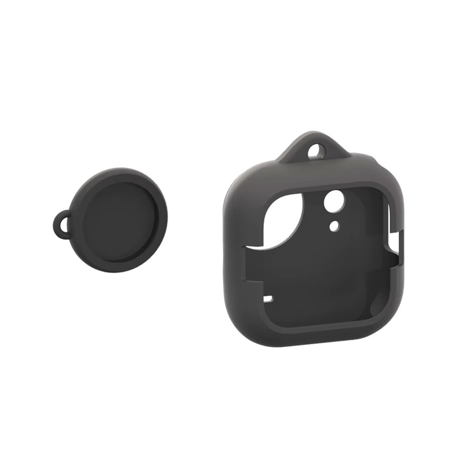 Silikon Schutzhülle mit Objektivabdeckung für Insta360 GO Ultra inklusive Schutzfolie - Bild 3