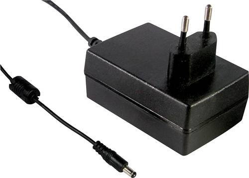 Mean Well GSM25E48-P1J Steckernetzteil Schwarz 48 V/DC 0.52A 25W mit Barrel-Plug - Bild 1