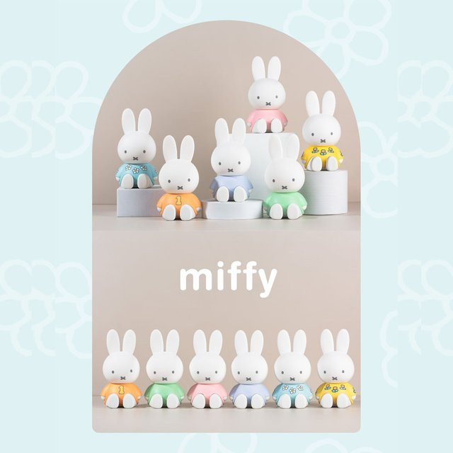Miffy Stretching Halterung, Figur, Puppe - Bild 1