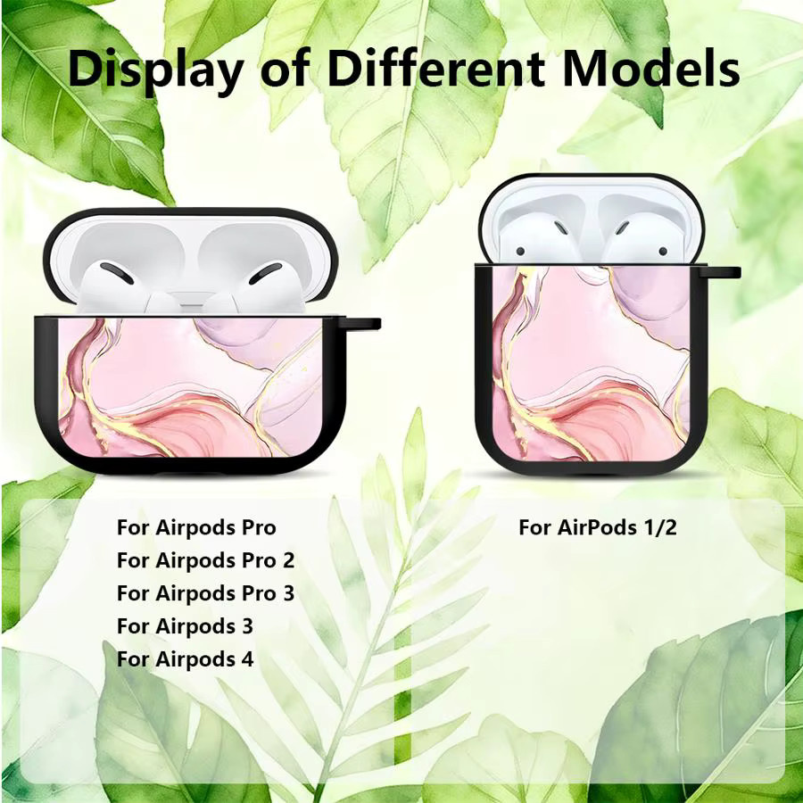 Schutzhülle für Apple AirPods mit modischen Kunstmustern in Multicolour - Bild 5