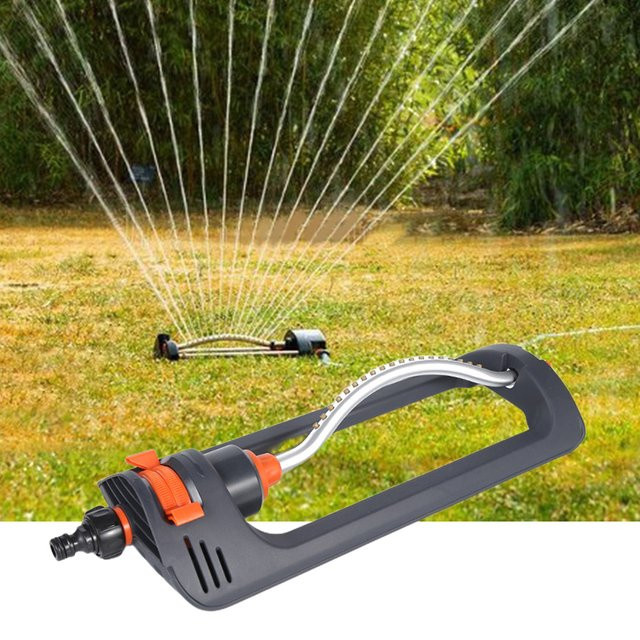 Oszillierender Gartensprenger mit 4 Modi und 19-Loch-Düse zur Bewässerung von Rasen und Landwirtschaft - Bild 1