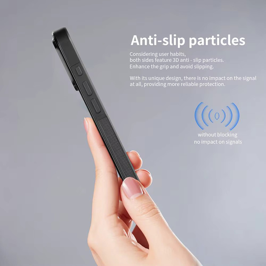 Schwarze Behemoten Metallband Handyhülle mit Spiegel für Apple iPhone 11 bis iPhone 17 Pro Max Mini Plus - Bild 5