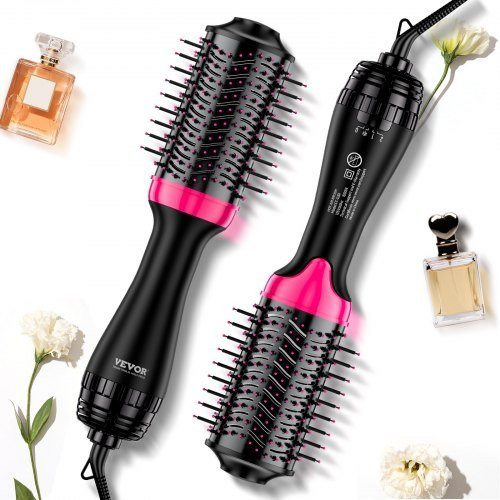 VEVOR Hair Blow Dryer Brush, 4 in 1 Styling Brush, Schwarz - Bild 1