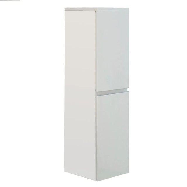 Jet-Line Badschrank Aiger Hochglanzschrank Weiß für Wandmontage B/T/H: 30 x 30 x 110 cm - Bild 1