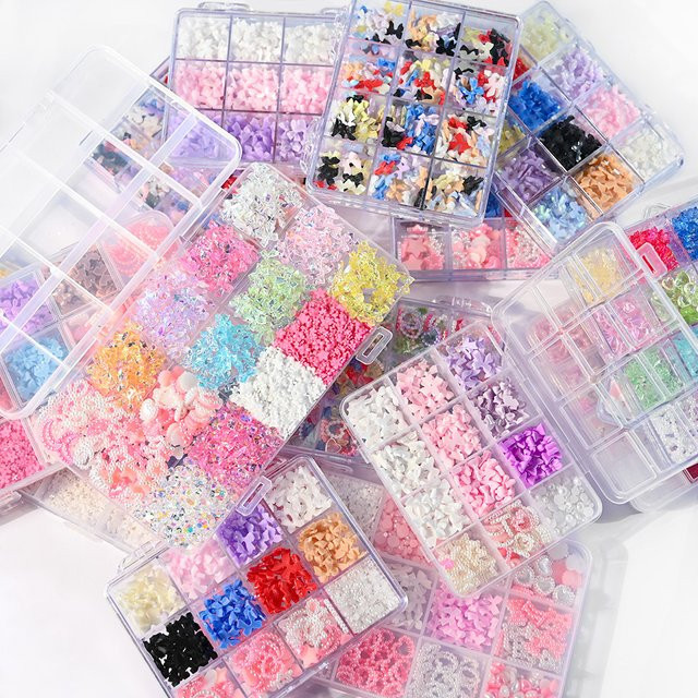 MAFANAILS Nagel Charms 3D Mixed, Glänzend, Unisex - Bild 1