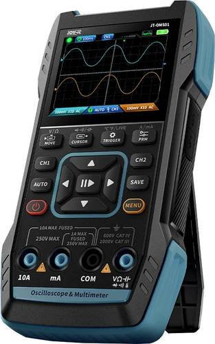 Joy-it JT-OMS01 Oszilloskop, Signalgenerator und Multimeter mit 2 Kanälen in Schwarz - Bild 1