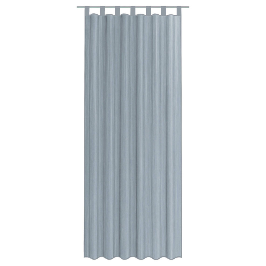 Sensation Schlaufenvorhang Blau Transparent aus Organza und Polyester B/H: 140 x 235 cm - Bild 2