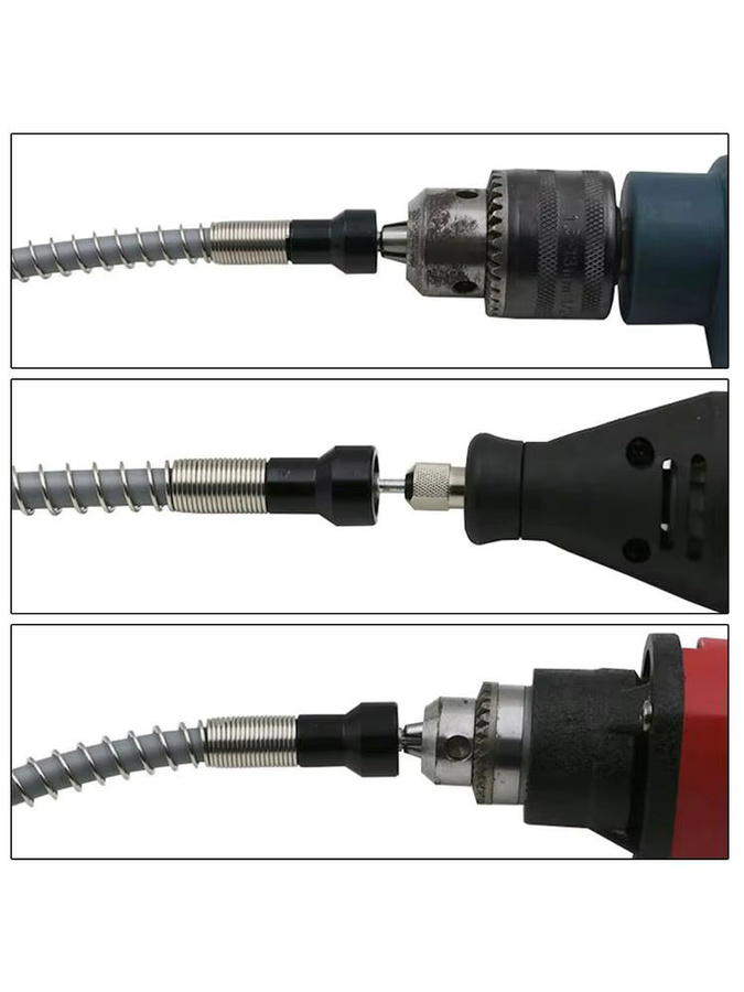 Dremel Weiche Flexwelle mit 0,3–3,2 mm Bohrfutter für Griffschleifer und Elektrowerkzeuge - Bild 5