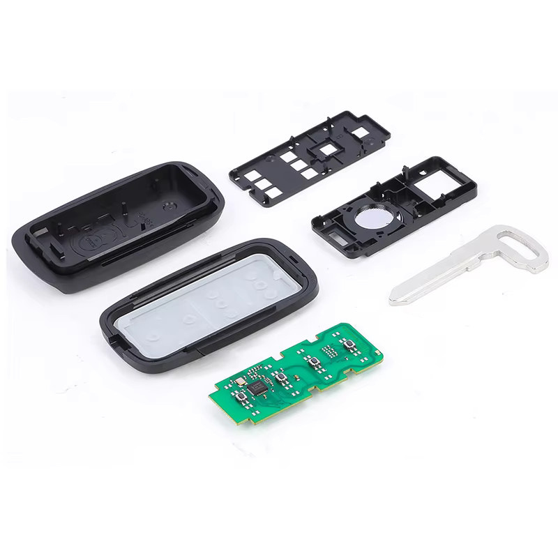 KEYECU Keyless Go Remote Key Fob für Toyota Raize Rocky, 434451-0011, 433 MHz, 4A Chip, Farbe: Schwarz - Bild 2