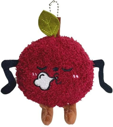 Anhänger Plüsch-Wacholderbeeren, brown, Unisex - Bild 1