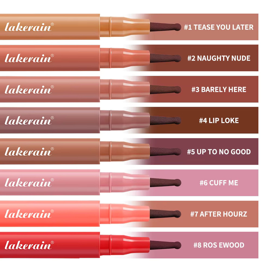 Lakerain Lipliner, 8 Farben, Matt, Unisex - Bild 5