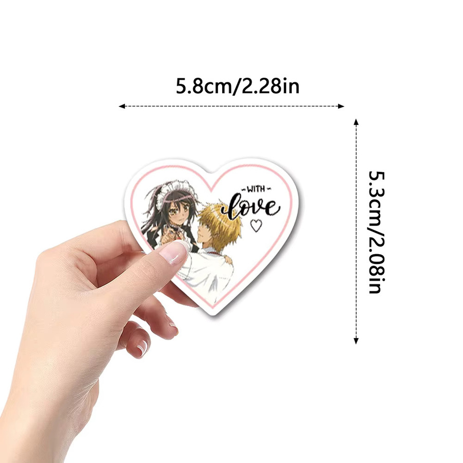 Bandai Kimi ni Todoke Aufkleber, Cartoon Kuronuma Sawako Anime-Sticker - Bild 4