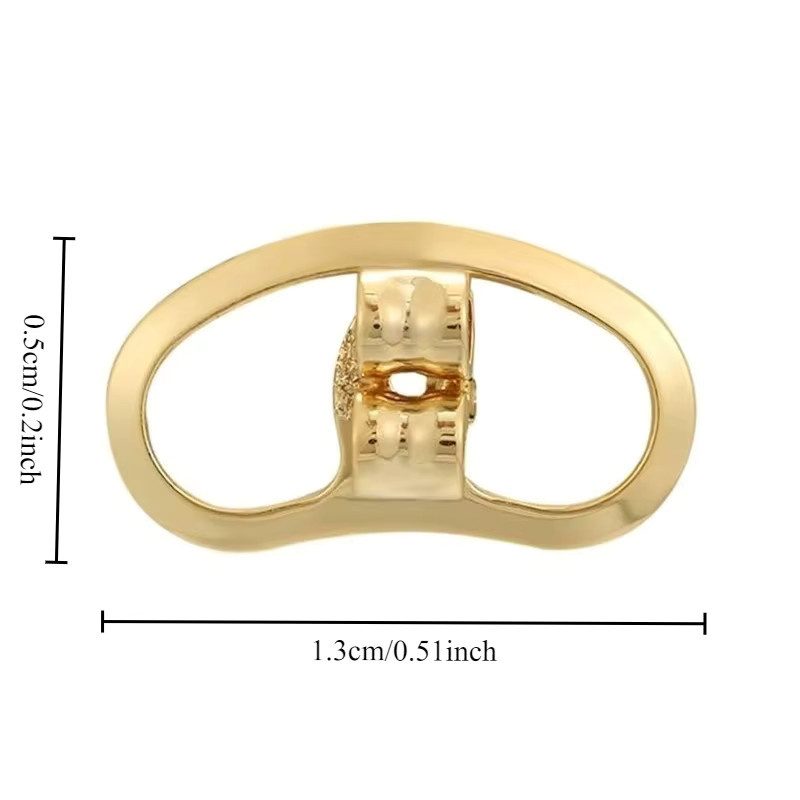 Pignose Ohrring Zubehör, Edelstahl, Unisex - Bild 3