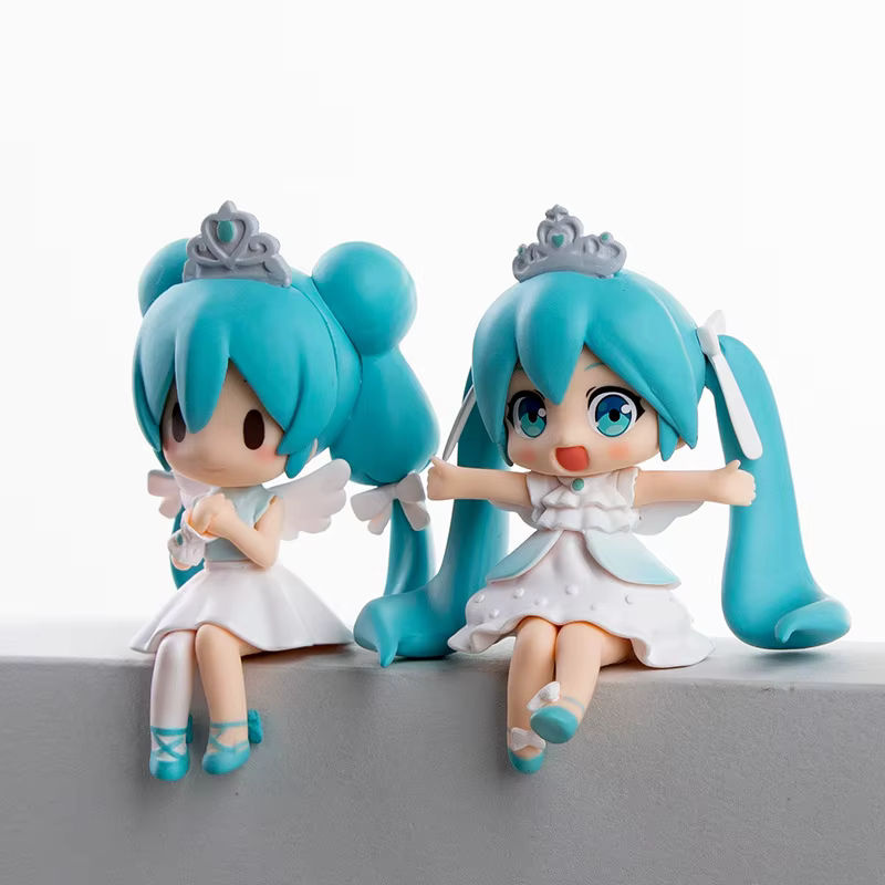 Bandai Hatsune Miku Prinzessin Q Version Figur, mehrfarbig, Höhe: 7,5 cm - Bild 4