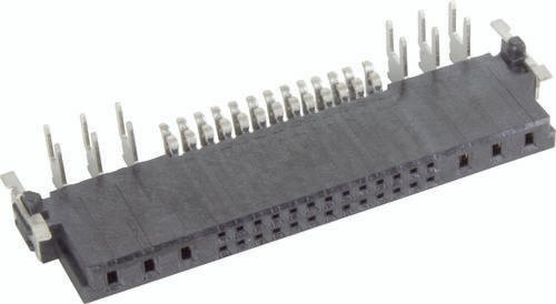 HARTING Federleiste aus Messing in Schwarz 400 Stück - Bild 1