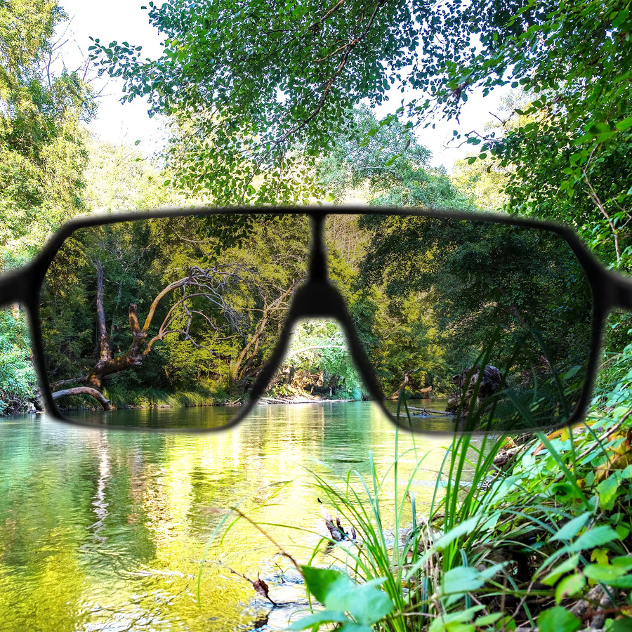 SCVCN Sportsonnenbrille, Photochrom, Vollrand, Kunststoff, Unisex - Bild 4