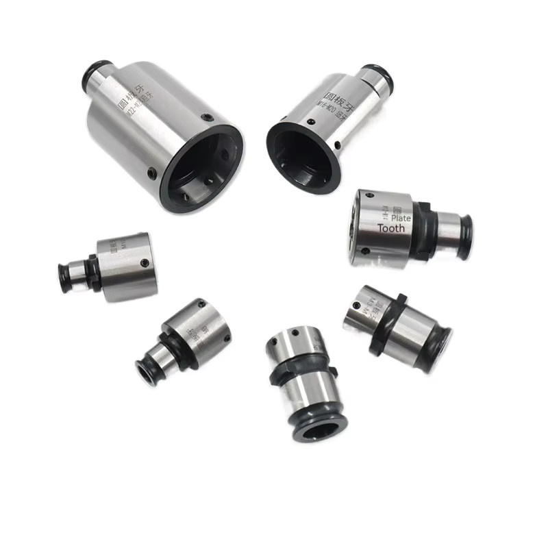 DGMZNC Chuck Locker GT12 Rundgewindebohrerhalter 19 mm für CNC-Gewindeschneidmaschinen in Silber - Bild 1
