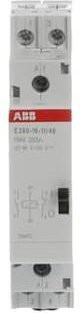ABB Stromstoß-Schalter E290-16-11/48 für Hutschiene, 1 Schließer und 1 Öffner, 250 V/AC, 16A, 3000 VA, Weiß - Bild 1
