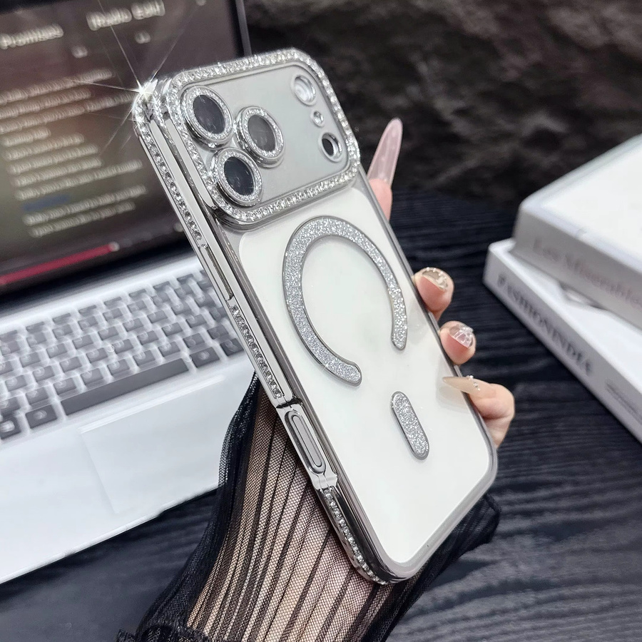 Bianzuan Magnetische TPU-Handyhülle mit Galvanisierung für luxuriöses Design und schnelles kabelloses Laden - Bild 2