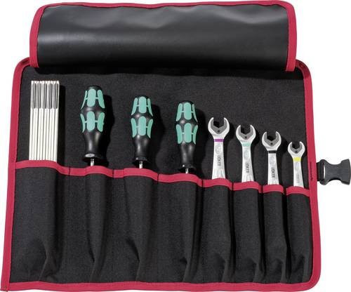 Werkzeugrolltasche PARAT mit 8 Fächern aus Nylon in Schwarz/Rot, Breite: 41,0 cm, Höhe: 33,0 cm - Bild 1