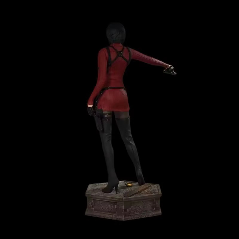 Bandai Resident Evil Ada Wong, PVC-Figur, Rotes Kleid - Bild 4