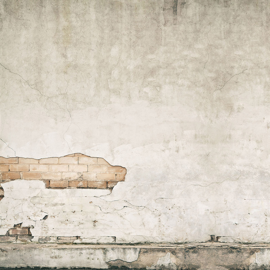 Rebel Walls Mural Frontage Medium Wandtapete im Vintage-Stil in Beige - Bild 1
