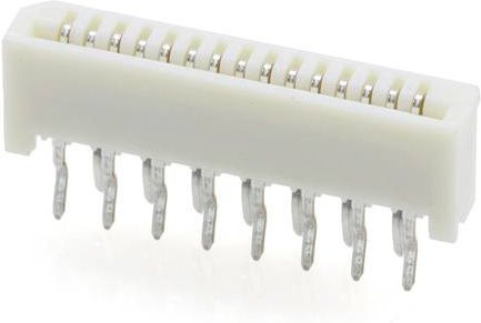 Molex Buchsenleiste Standard 15-polig in Weiß mit 1,00 mm Rastermaß - Bild 1