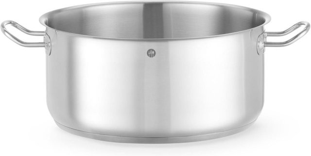 Hendi Kitchen Line Kochtopf aus Edelstahl ohne Deckel, Silber, Durchmesser: 32 cm, Höhe: 15 cm, Volumen: 11,9 l - Bild 1