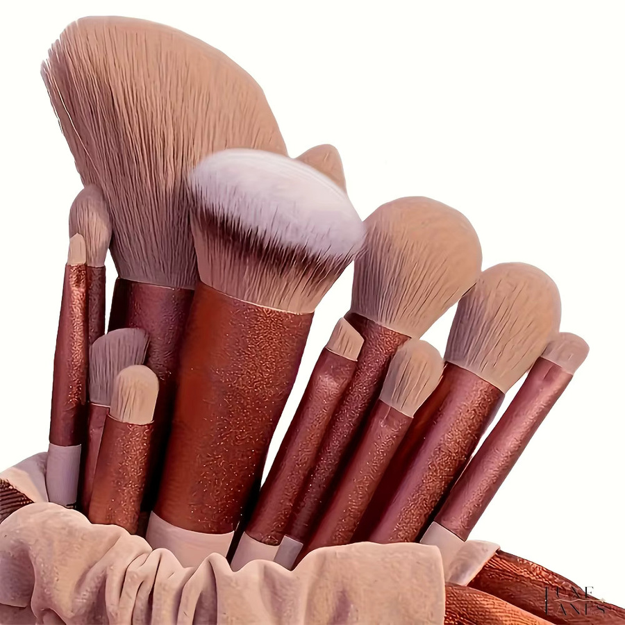 MOZHOU Make-up-Pinsel-Set, 13-teilig, für Gesicht, Unisex - Bild 4