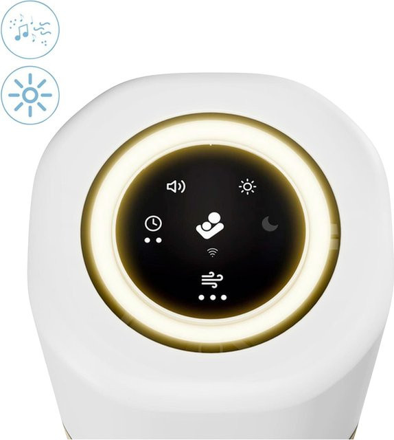 Maxi-Cosi Clean 3-in-1 Luftreiniger mit HEPA H13 Filter, White Wood, Smart Home Integration und App-Steuerung - Bild 1