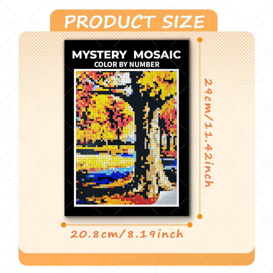 PIXEL PICTURES Landscape Mystery Mosaics Malbuch für Erwachsene und Jugendliche in Multicolour - Bild 2