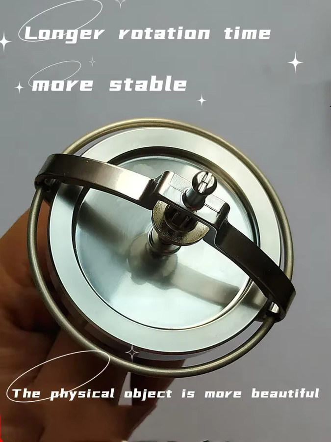 Soulbao Selbstausgleichendes wissenschaftliches Experiment Gyroskop, Lernspielzeug - Bild 2