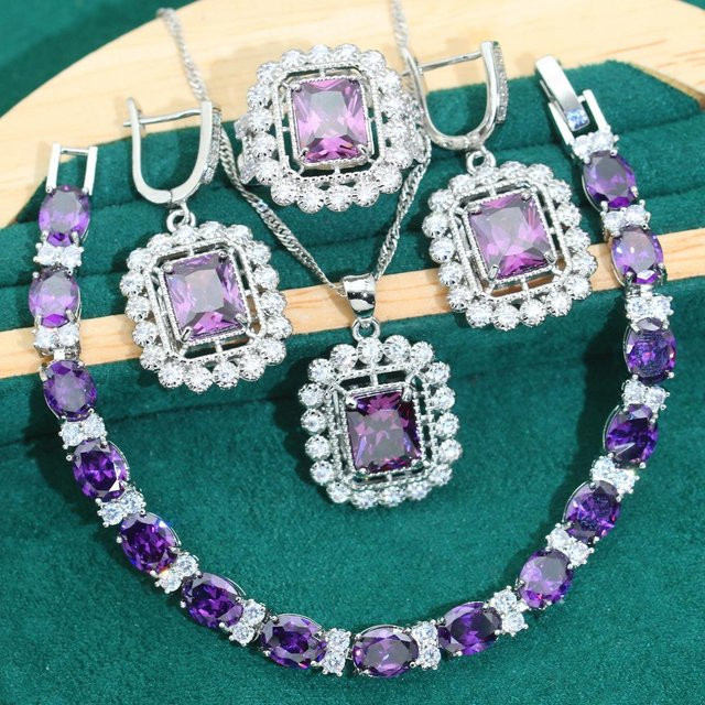 YIRAN Jewelry Schmuckset, Zirkon, Unisex - Bild 1