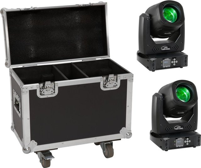EUROLITE LED Set TMH-B90 mit Case auf Rollen in Schwarz - Bild 1