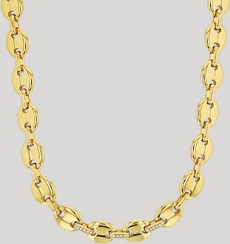 Joop! Statement-Collier, Preciosa-Kristalle, Gold, Damen - Bild 1