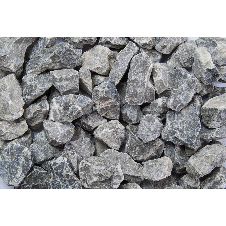 Scherf Marmorbruch Grau-Weiß als Dekostein für den Garten, Körnung 25 - 50 mm, 1000 kg - Bild 2