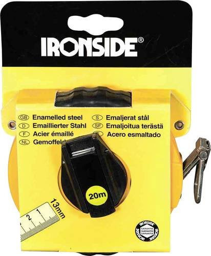 IRONSIDE Maßband aus Stahl in Gelb - Bild 1