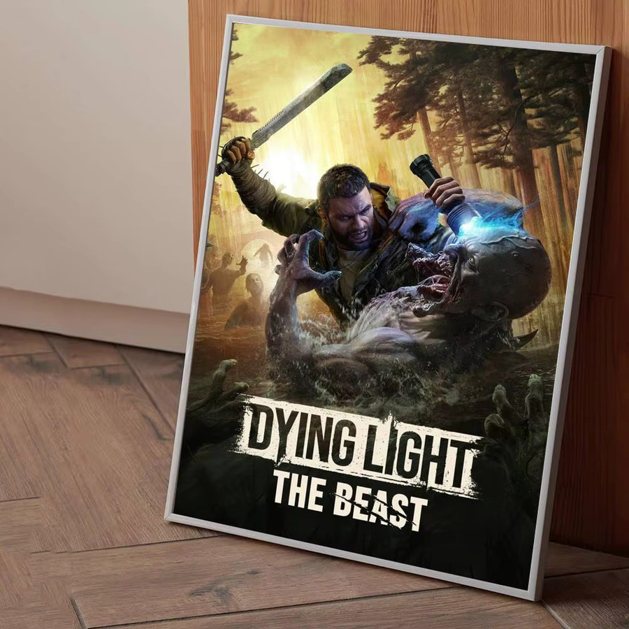 MINISO Wandkunst Poster Aufkleber Das Biest Motiv, Wasserdicht, Mehrfarbig, Rechteckig - Bild 5