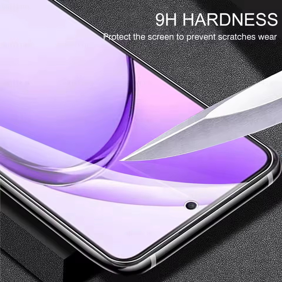OPPO HD-Glas Displayschutzfolie aus gehärtetem Glas, transparent, passend für OPPO A80, A60, A3 (2024), A18, A40, A38, A58, A78 4G und A98 5G - Bild 3
